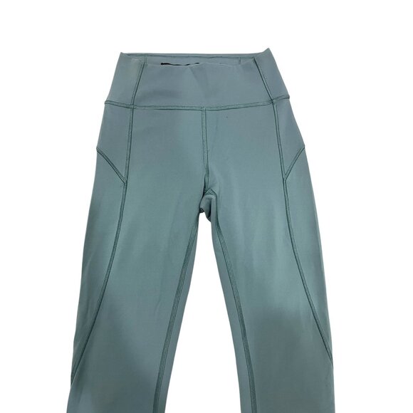 Lululemon In Movement 7/8 Tight 25" Mystic Green Size 4 - Picture 4 of 8